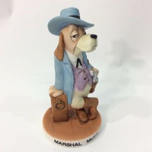 Vintage Prairie Dawgs Marshal Mutt Figurine